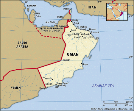 Oman-map-boundaries-cities-locator